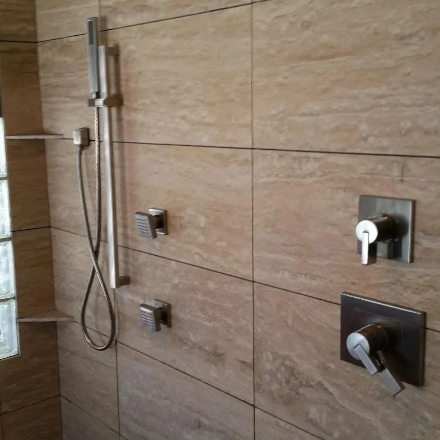 Shower fixture installation for Frozen Pipe Repair in New Castle